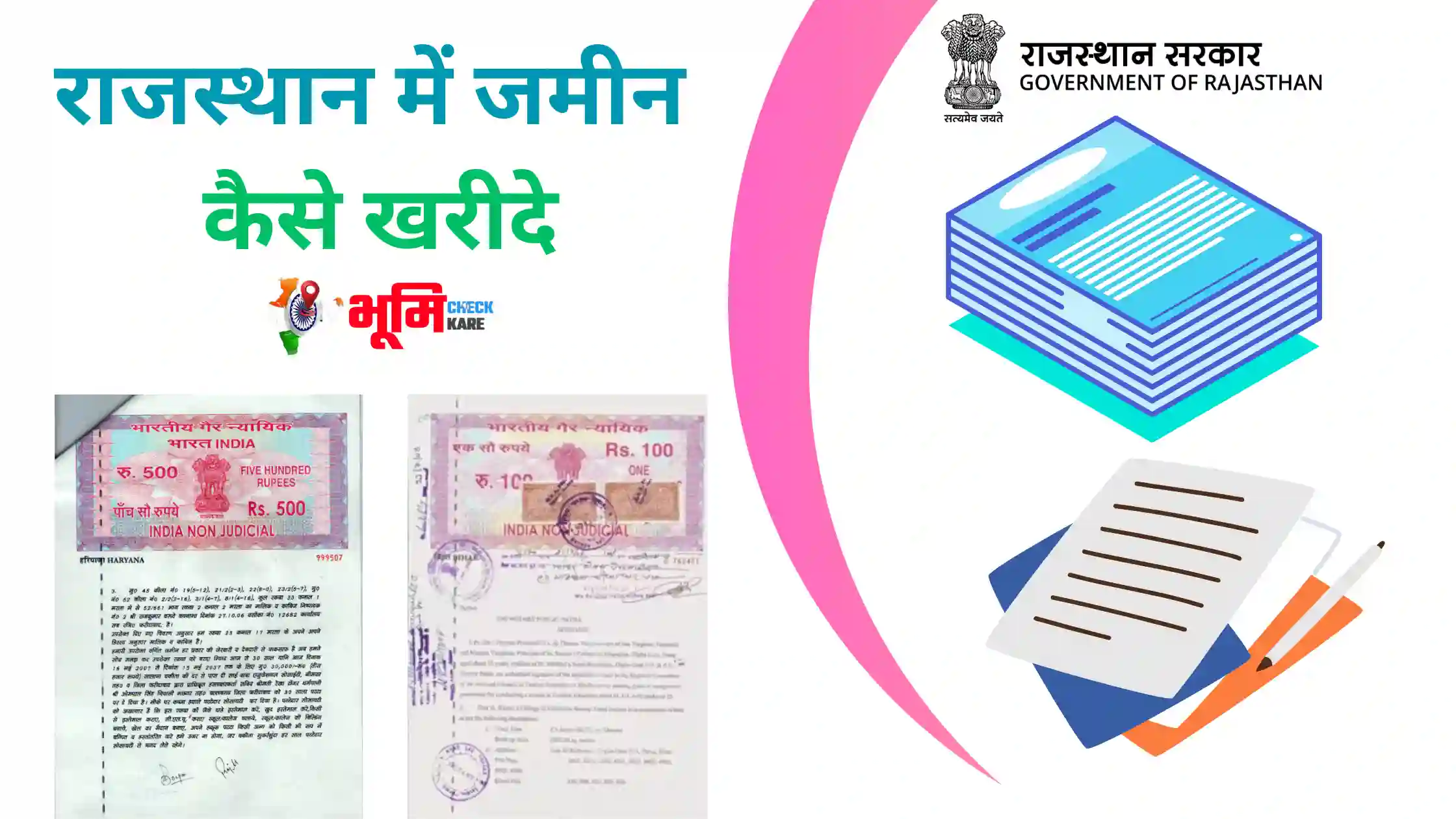 Rajasthan me Jamin Kaise Kharide